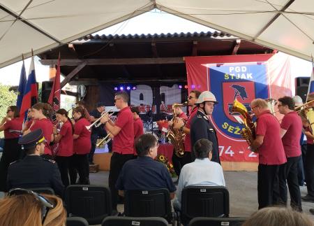 Prireditev ob 50. letnici delovanja PGD Štjak; Vir: Občina Sežana